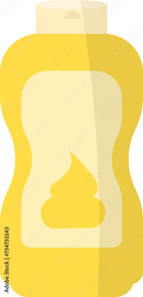 Sauce Bottle Illustration Sauce Bottle Illustration