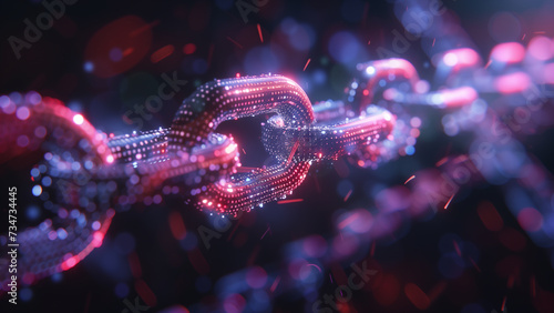 Cybernetic Symphony: A Holographic Digital Chain