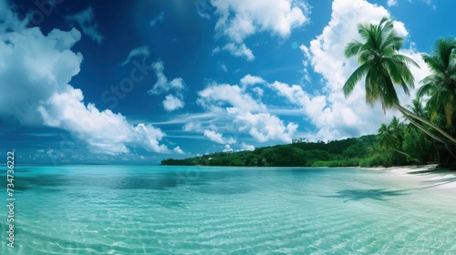 Tropical paradise beach © Fredrik