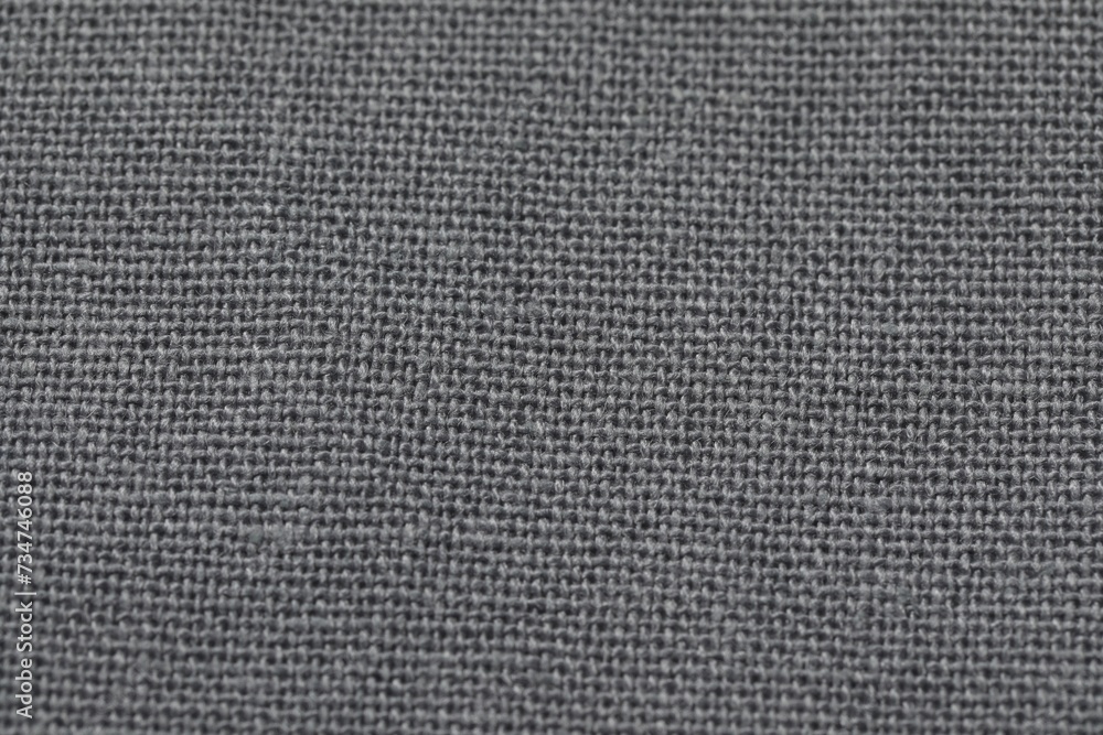 Texture of grey fabric as background, top view Texture of grey fabric as background, top view