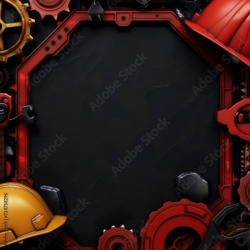 Happy labor day concept. Background with copy space.