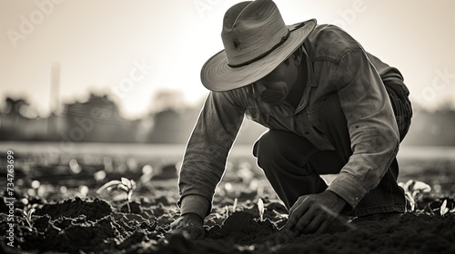 harvest immigrant farm worker photo