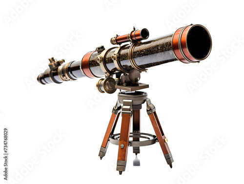 a telescope on a tripod