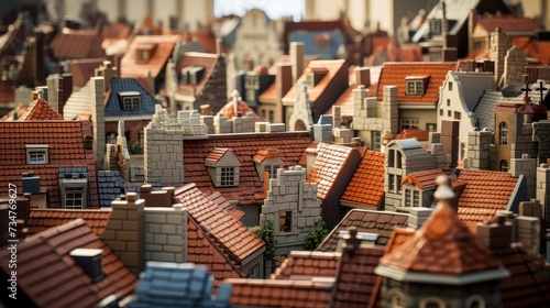 tiles building roofs