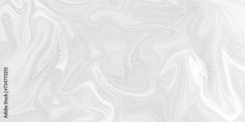 Abstract white and gray color liquid marble surfaces background design.  ink backdrop with wavy pattern. modern background design with luxury cloth or liquid wave or wavy folds of grunge silk texture.