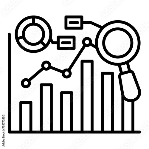 Predictive chart Icon