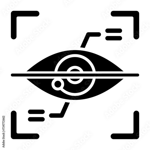 Eye scanner Icon