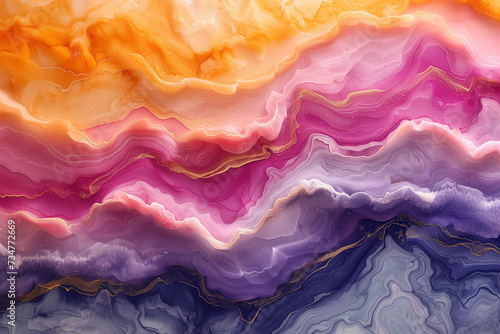 purple yellow pink marble abstract luxury background wallpaper