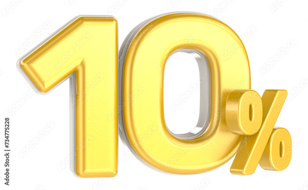 Number 10 off discount creative composition Number 10 off discount creative composition
