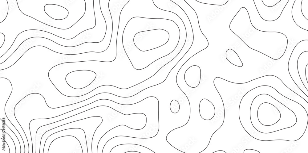 Abstract background of the topographic contours map with geographic line map design .Modern design with white background wavy pattern design. Background for desktop, topology, digital art . Abstract background of the topographic contours map with geographic line map design .Modern design with white background wavy pattern design. Background for desktop, topology, digital art .
