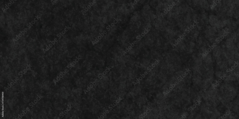 Fototapeta premium Dark black stone wall grunge backdrop texture background. monochrome slate grunge concrete wall black backdrop vintage marbled textured border background.