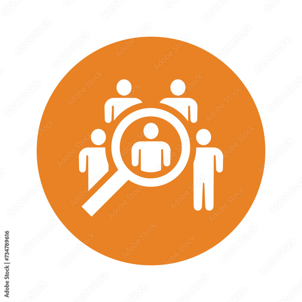 Team Leader Search icon. Team Leader Search icon.