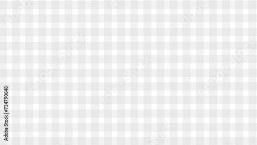 Grey and white plaid fabric texture background	