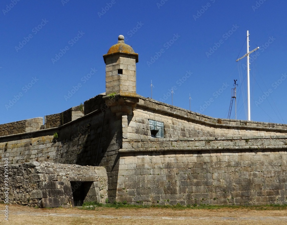 Historic castle in Matasinhos, Porto - Portugal 