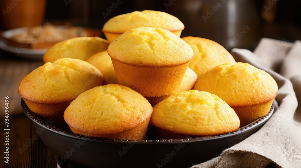 delicious corn bread muffins