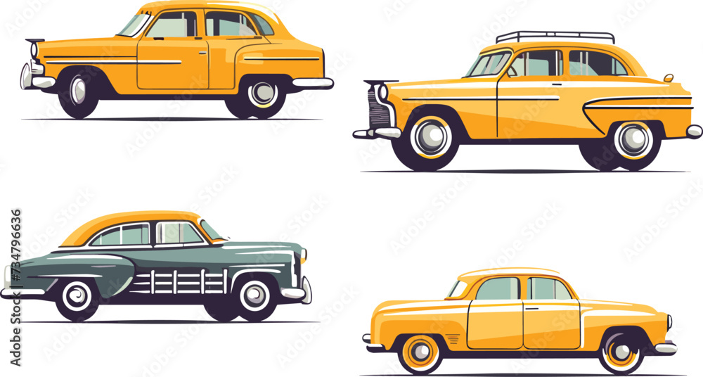 taxi illustration vector car transportation service isolated symbol cab transport vehicle