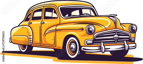 set of taxi illustration vector car transportation  service isolated symbol cab flat automobile