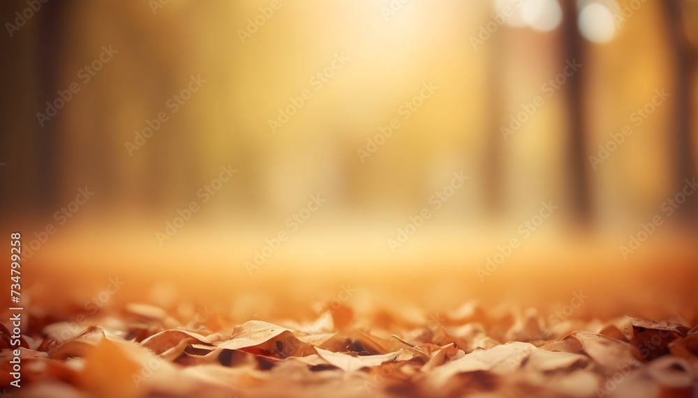autumn leaves on wooden background. autumn leaves background. Ai Generative