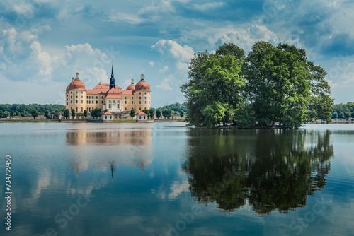 Moritzburg Palace in Saxony, Germany © Radoslaw Maciejewski