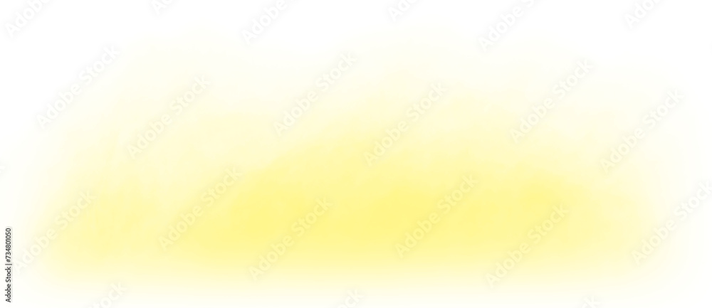 yellow smoke effect for decoration and covering on the transparent background yellow smoke effect for decoration and covering on the transparent background