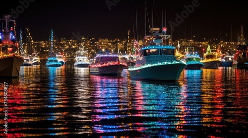 celebration holiday boat parade