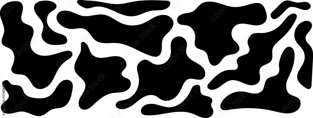 Freeform blob shapes. Abstracts amoeba shapes, freeform organic elements. Freeform blob shapes. Abstracts amoeba shapes, freeform organic elements.