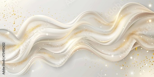 white abstract background with luxury