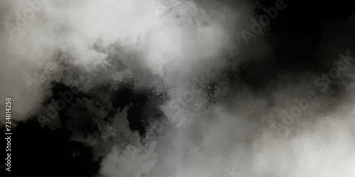 White Black smoke cloudy empty space,nebula space dreaming portrait.blurred photo galaxy space vapour vintage grunge horizontal texture spectacular abstract powder and smoke. 