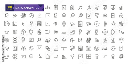 Data Analytics icons collection © Rubbble