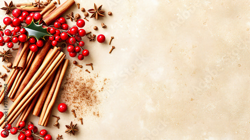 Amidst the aroma of spices, where cinnamon and anise blend with the warmth of the season, the essence of comfort and joy fills the air, evoking memories of holidays past