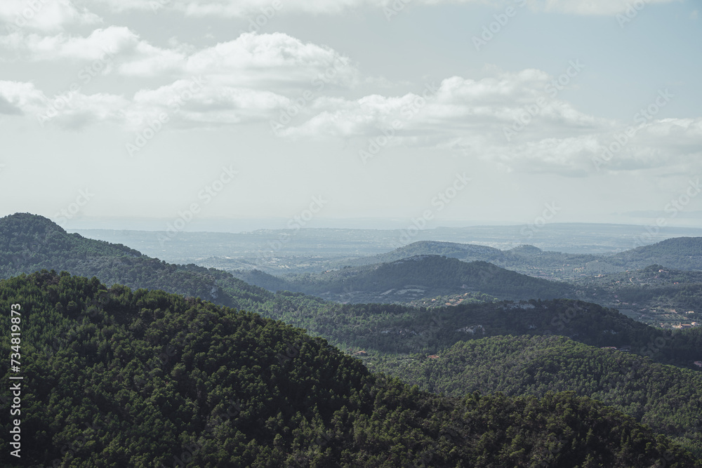 Landschaftsaufnahmen von Mallorca Spanien