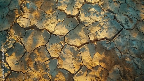 Desperate Scenes: Drought Crisis and Barren Landscapes