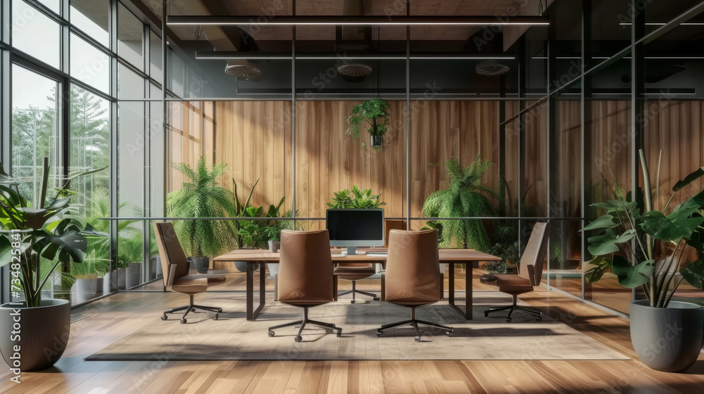 modern contemporary meeting conference room modern office interior ...