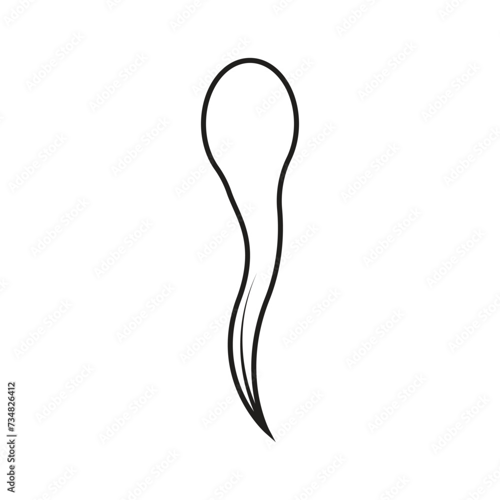 tadpole icon vector tadpole icon vector