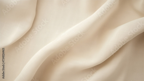 Tejido de lino color crema, fondo texturizado
