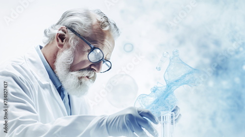 scientist working in laboratory