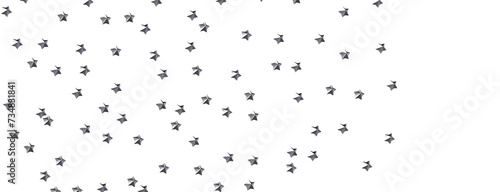 XMAS Stars - stars. Confetti celebration, Falling golden abstract decoration for party, birthday celebrate,