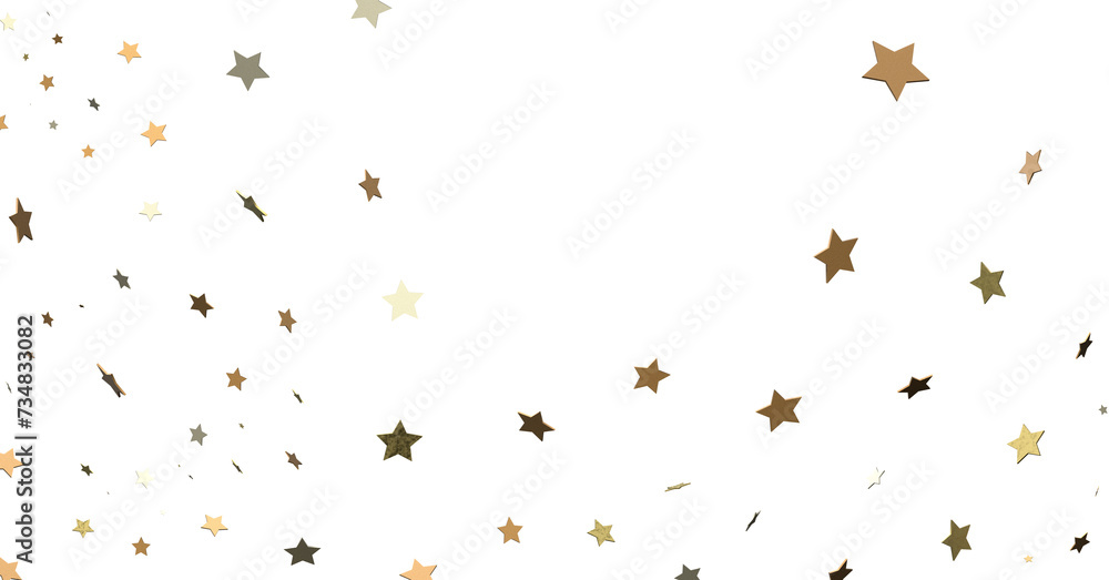 Journey to the Cosmos: Immerse Yourself in a 3D Gold Stars Rainfall Journey to the Cosmos: Immerse Yourself in a 3D Gold Stars Rainfall