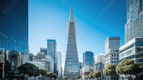 skyscraper transamerica building photo