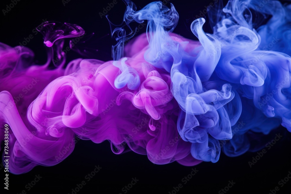 abstract blue and violet fluffy pastel ink smoke cloud background , abstract liquid abstract blue and violet fluffy pastel ink smoke cloud background , abstract liquid