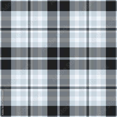 Dining background check tartan, cover pattern seamless vector. Sewing textile plaid texture fabric in pastel and white colors.