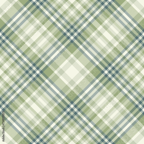 Tartan fabric background of pattern check textile with a vector plaid seamless texture.