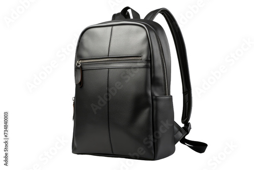Luxurious Black Messenger Bag Collection Isolated On Transparent Background