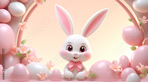 Cute Easter background