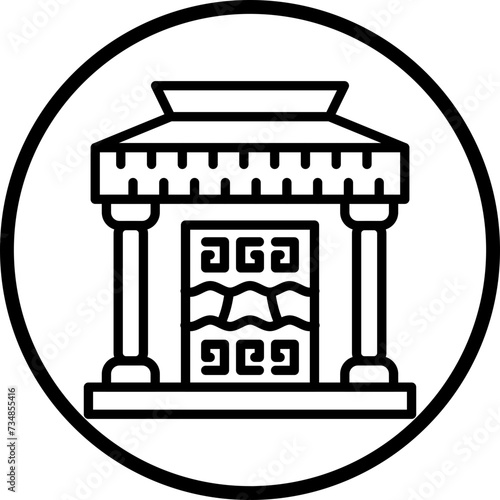 History Museum Icon Style
