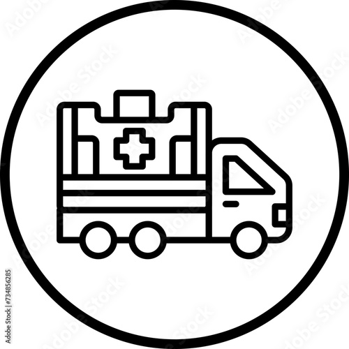Ambulance Icon Style