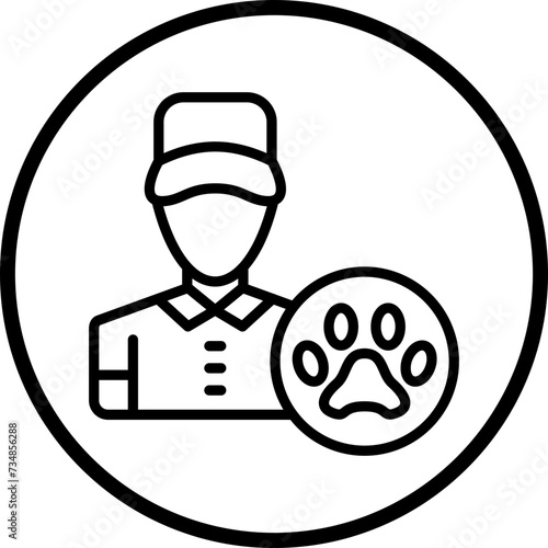 Animal Handler Male Icon Style