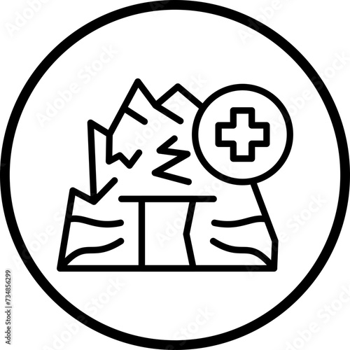 Cave Rescue Icon Style