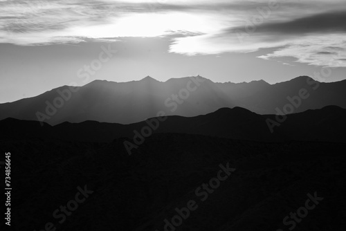 Contraste montagne 