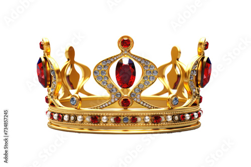 Crown for Aspiring Rulers Isolated On Transparent Background